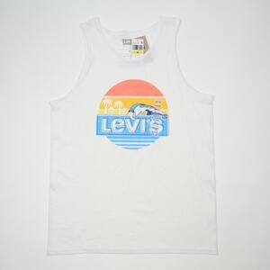 Levis Mens Bocay Tank White M 0344